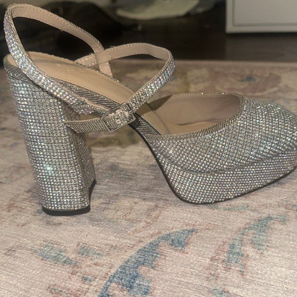 Mix no 6 Sparkly rhinestone heels - Picture 6 of 9